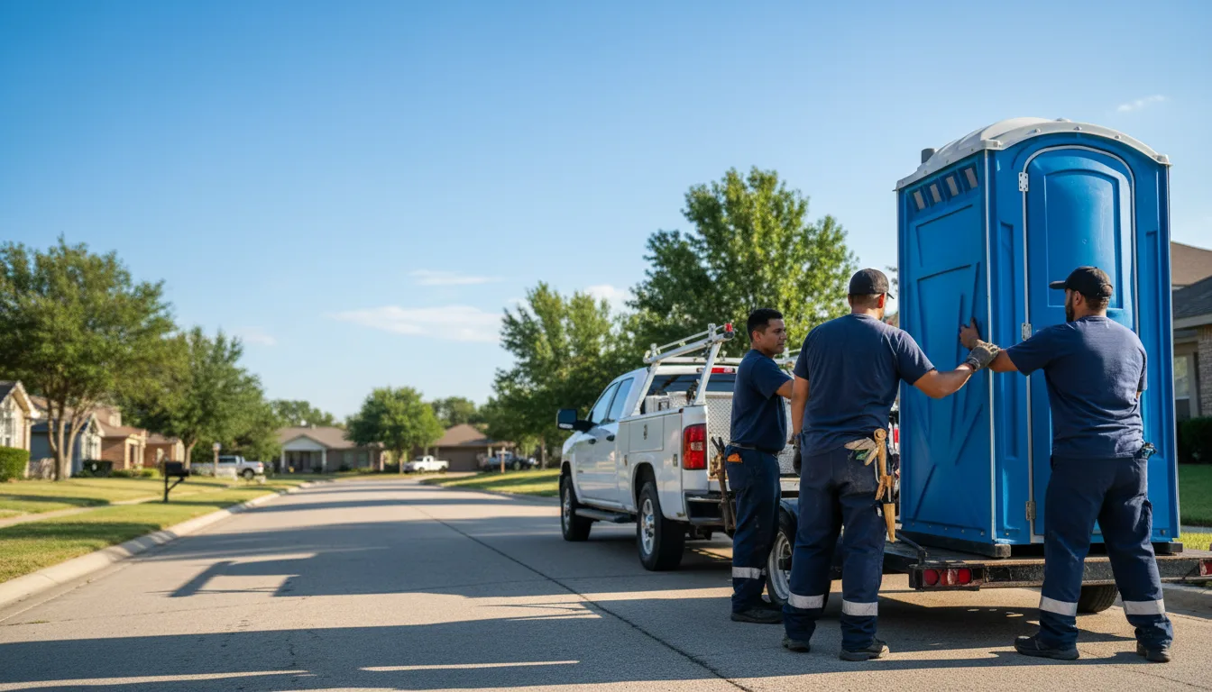 Portable Toilet Rental in Salem, IL near me